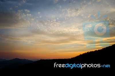 Sunset And Clouds Stock Photo Sunset And Clouds Stock Photo