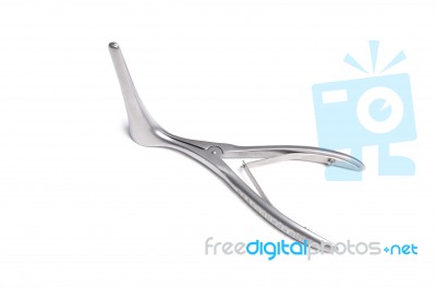 Surgical Instruments Isolated Stock Photo