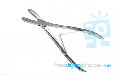 Surgical Instruments Isolated Stock Photo