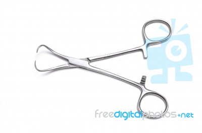 Surgical Instruments Isolated Stock Photo