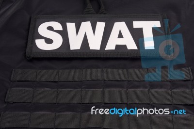 SWAT Armor Suit Stock Photo