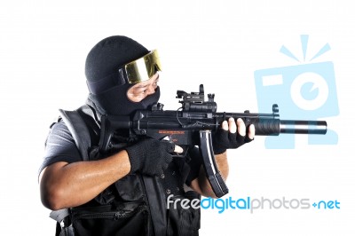 S.w.a.t. Special Police Team Stock Photo S.w.a.t. Special Police Team Stock Photo