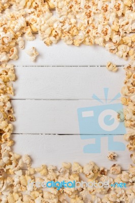 Sweet And Tasty Popcorn Stock Photo