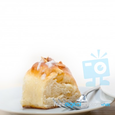 Sweet Bread Donut Cake Stock Photo