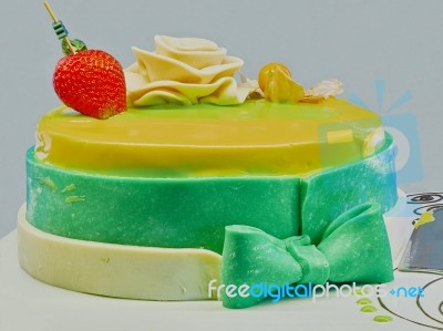 Sweet Cake Stock Photo