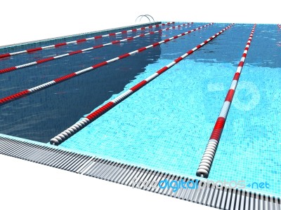 Swimming Stock Image