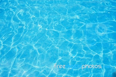 Swimming Pool, Crystal Clear Water Stock Photo