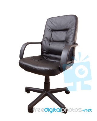 Swivelling Office Chair Stock Photo