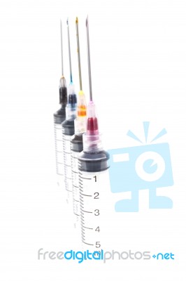 Syringes Stock Photo