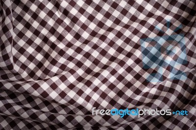 Tablecloth Background Stock Photo