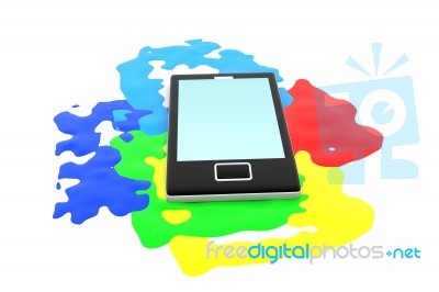 Tablet Pc Stock Image
