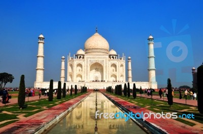 Taj Mahal Stock Photo