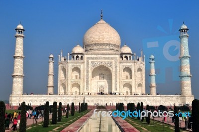 Taj Mahal Stock Photo