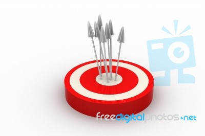 Target Arrows Stock Image