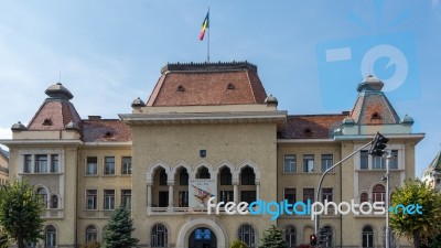 Targu Mures, Transylvania/romania - September 17 : The  Palace O… Stock Photo