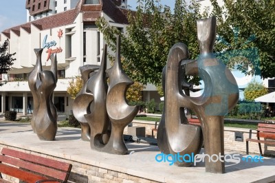 Targu Mures, Transylvania/romania - September 17 : View Of The N… Stock Photo