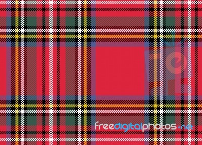 Tartan Seamless Pattern Stock Image