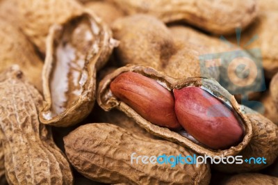 Tasty Peanuts Stock Photo