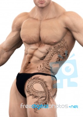 Tattooed Man Stock Image