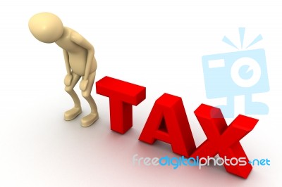 Tax Stock Image