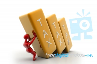 Tax Bar Stock Image