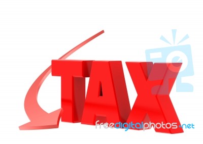 Tax  Payment Concept Stock Image