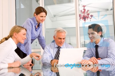 Team Meeting Stock Photo