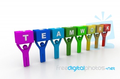 Teamwork Concept Stock Image