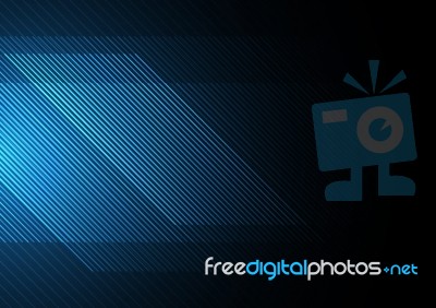 Technology Abstract Line  Background Stock Image