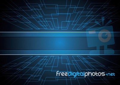Technology Abstract Stripe Background Stock Image