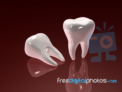 Teeth  Stock Image