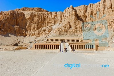 Temple Of Hatshepsut Stock Photo
