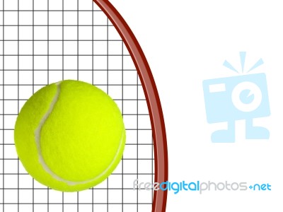 Tennis Ball Stock Image