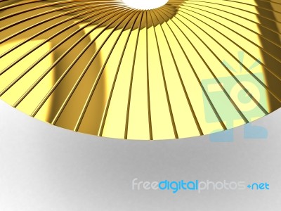Texture Gold In 3d Stock Photo