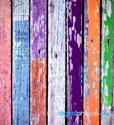 Texture Of Colored Grunge Wood Stock Photo