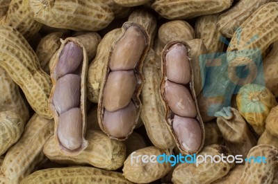 Texture Of Peanut Stock Photo