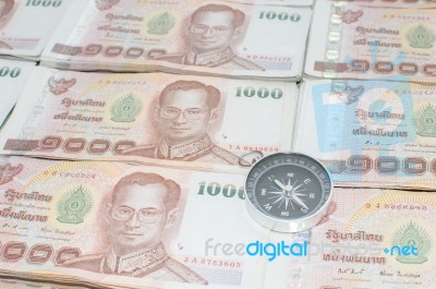 Thai Banknote Stock Photo