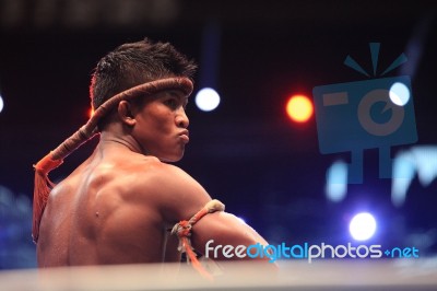 Thai Fight 2012, Final Round Stock Photo