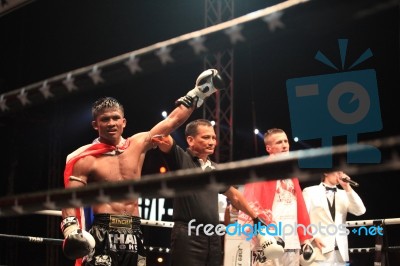 Thai Fight 2012, Final Round Stock Photo