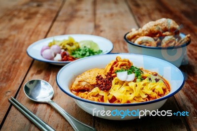 Thai Food (northern Thai) Stock Photo