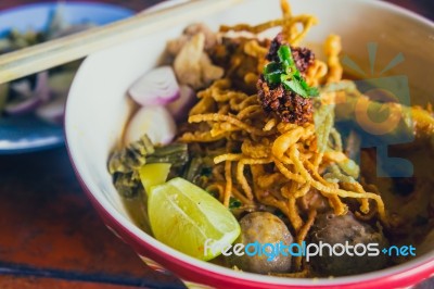 Thai Food Northern Thai Stock Photo
