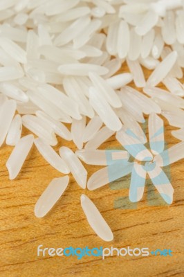 Thai Jasmine Rice Stock Photo