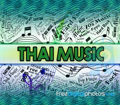 Thai Music Means Acoustic Melodies And Harmony Stock Image Thai Music Means Acoustic Melodies And Harmony Stock Image