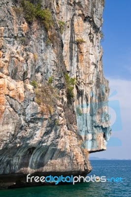 Thai Sea Island, Trang Province, Thailand Stock Photo