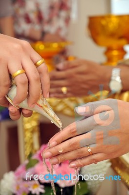 Thai Wedding Ceremony Stock Photo Thai Wedding Ceremony Stock Photo