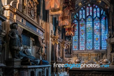 The Buffs Chapel In Canterbury Cathedral Stock Photo
