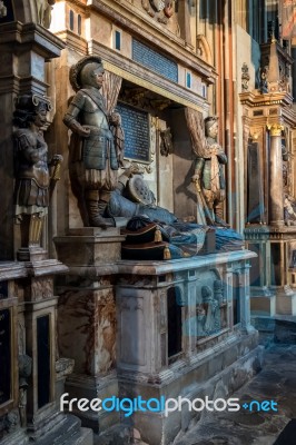 The Buffs Chapel In Canterbury Cathedral Stock Photo