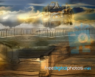 The Celestial Palace Stock Photo