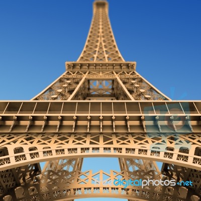 The Eiffel Tower Stock Image