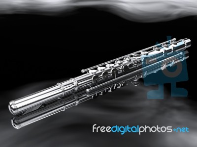 The Flute Stock Image